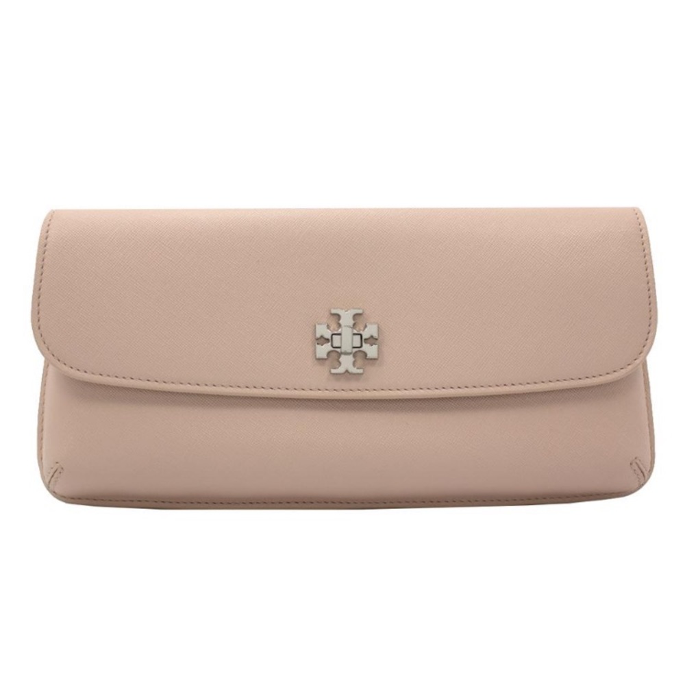 Tory Burch Diana Light Oak Clutch